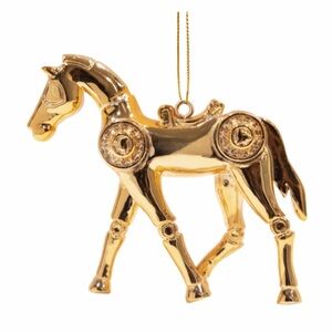 Beyonce Cowboy Carter Charddoneigh Gold Horse Christmas Ornament PRESALE